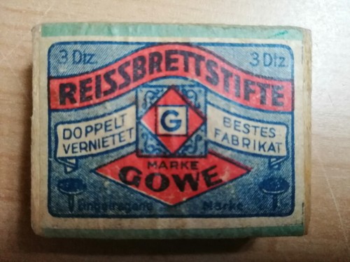 Sehr alte reissbrettstifte - alte, reissbrettstifte-
